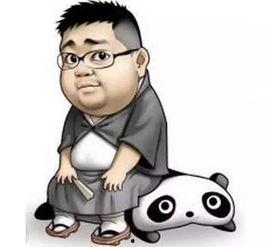 戴眼镜的胖子吃瓜,趣味生活瞬间捕捉